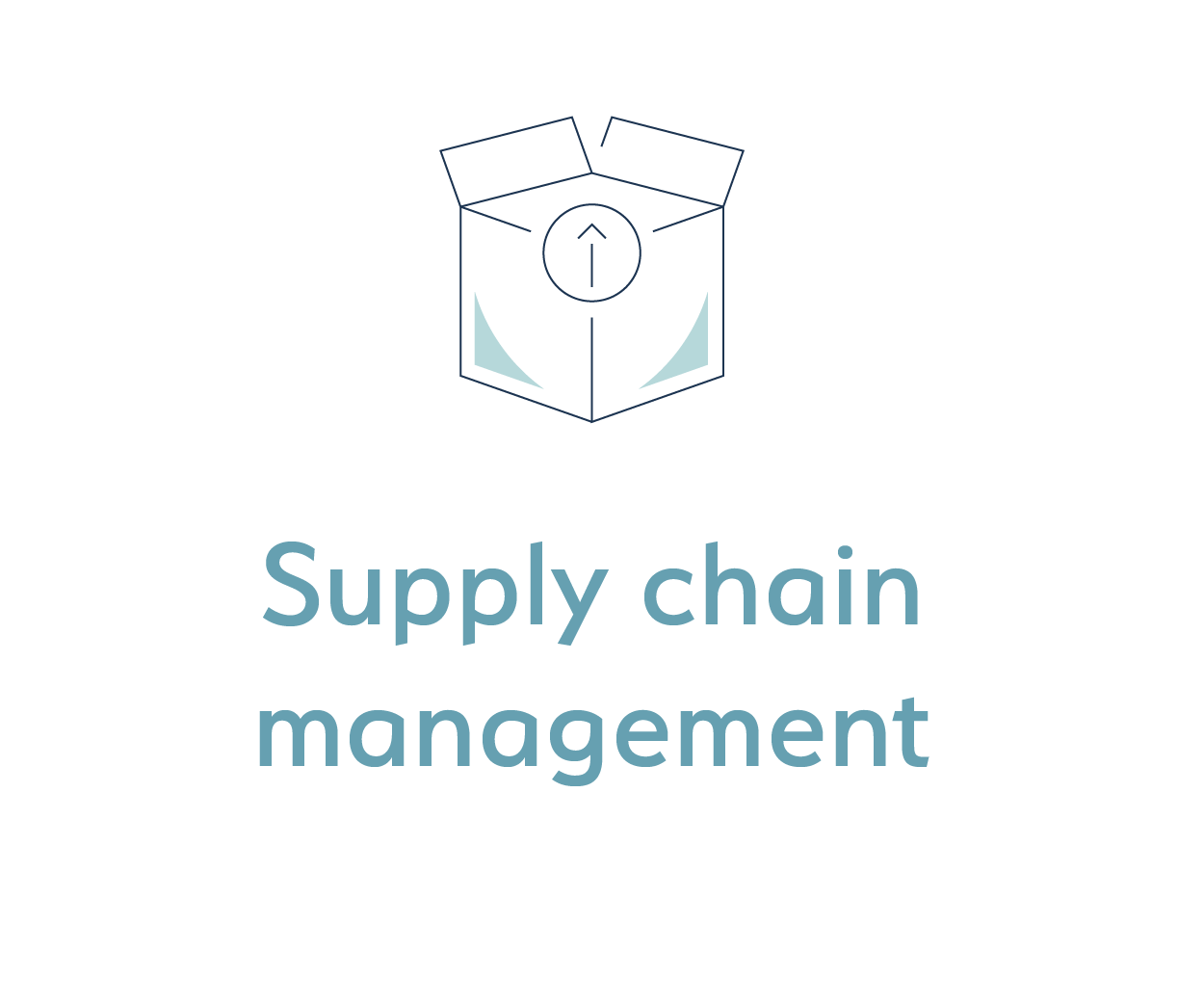 Supply Chain Icon