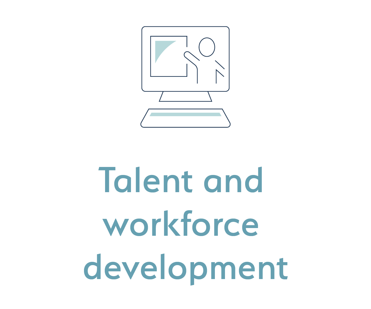 Talent and Workforce Development Icon